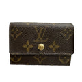 Louis Vuitton Monogram Porte-Monnaie Pla Brown