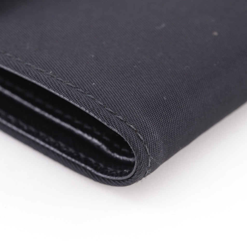 Prada Nylon Black Trifold Wallet — view 4