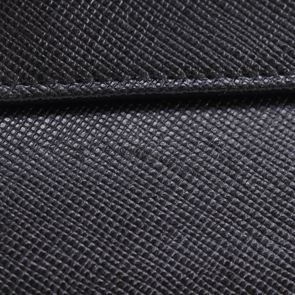 Prada Nylon Black Trifold Wallet — view 8