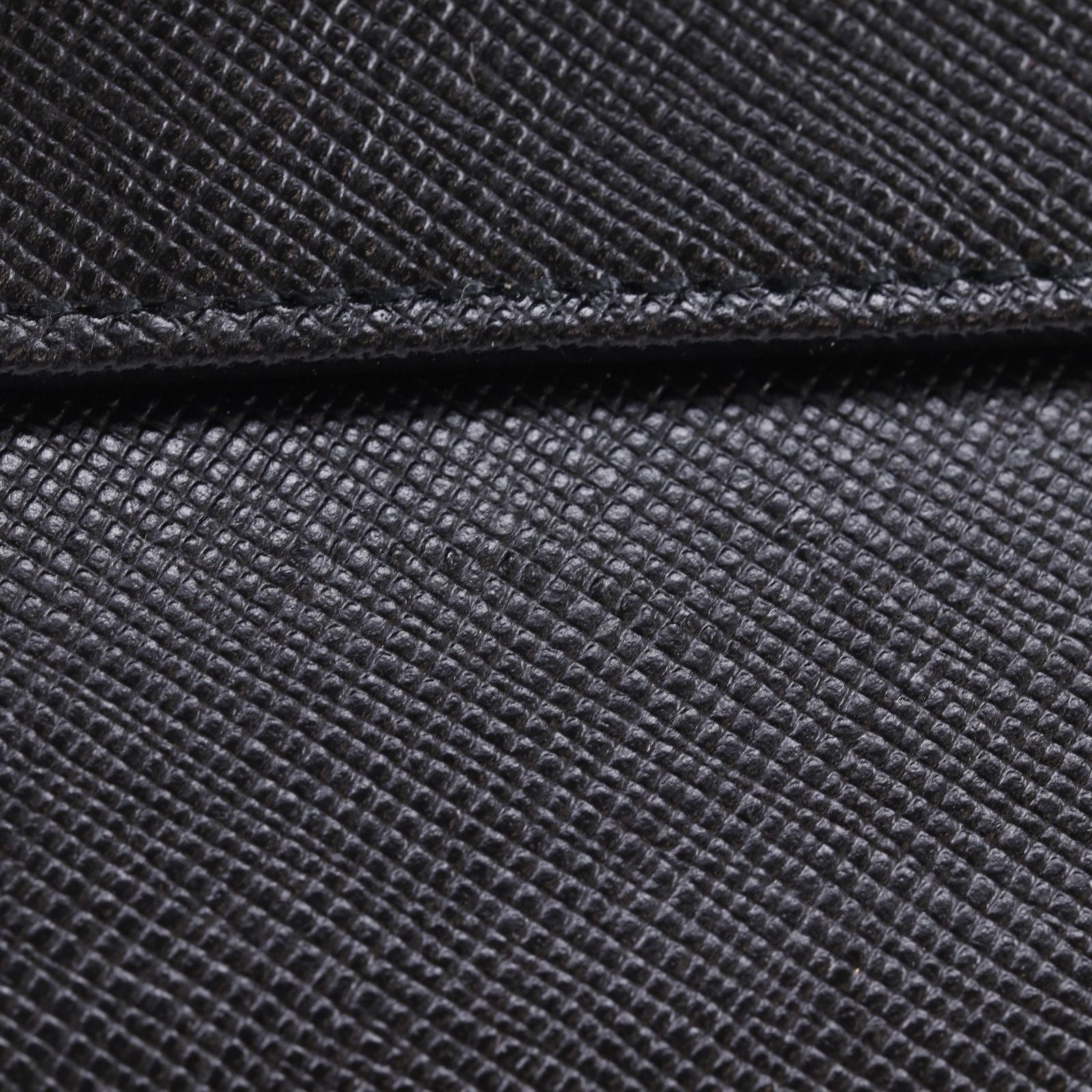 Prada Nylon Black Trifold Wallet — view 8