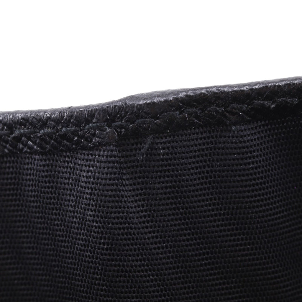 Prada Nylon Black Trifold Wallet — view 9