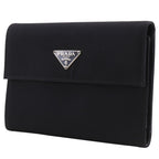 Prada Nylon Black Trifold Wallet — view 2