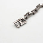 Hermes Bracelet Bangle Calf 925 Sterling Silver Cles MM 18 — view 4
