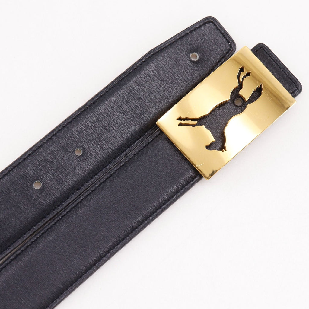 Hermes Hose Buckle Reversible Box Calf Veau Epsom Black Brown a Belt — view 6
