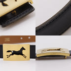 Hermes Hose Buckle Reversible Box Calf Veau Epsom Black Brown a Belt — view 9
