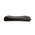 Louis Vuitton Monogram Clutch Zipper Second Brown — view 4