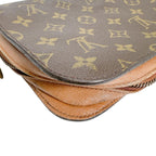 Louis Vuitton Monogram Clutch Zipper Second Brown — view 7