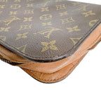 Louis Vuitton Monogram Clutch Zipper Second Brown — view 8
