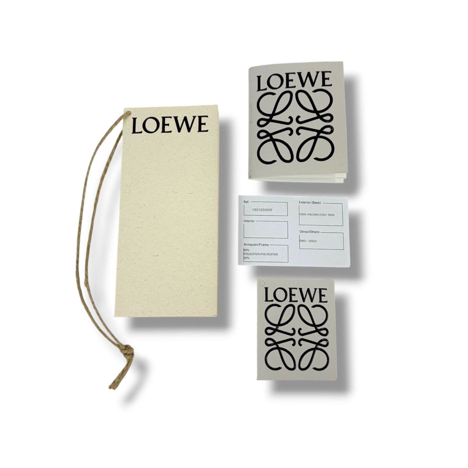 Loewe Anagram Fish Motif Bag Charm Goldfish Key Ring Key Holder Dice — view 9