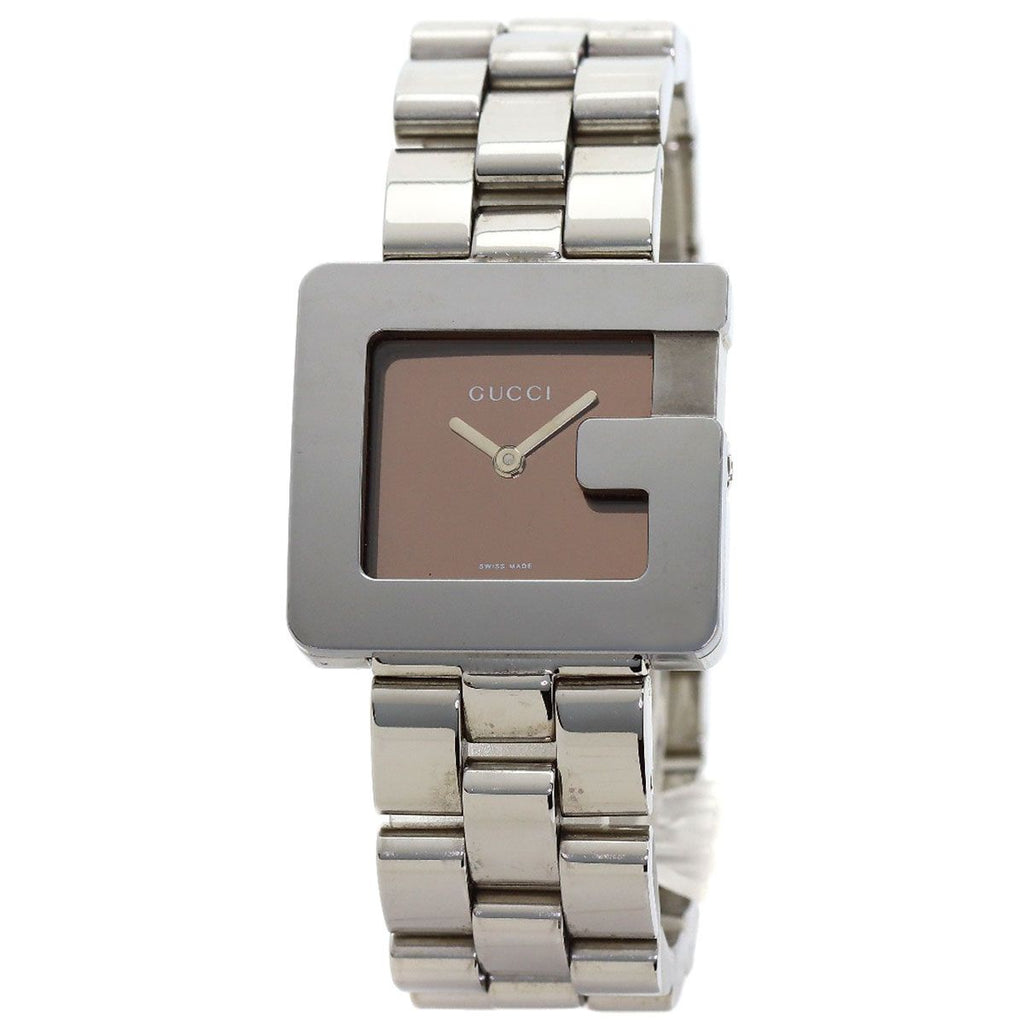 Gucci Square Mirror Watch SS Boys