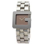 Gucci Square Mirror Watch SS Boys