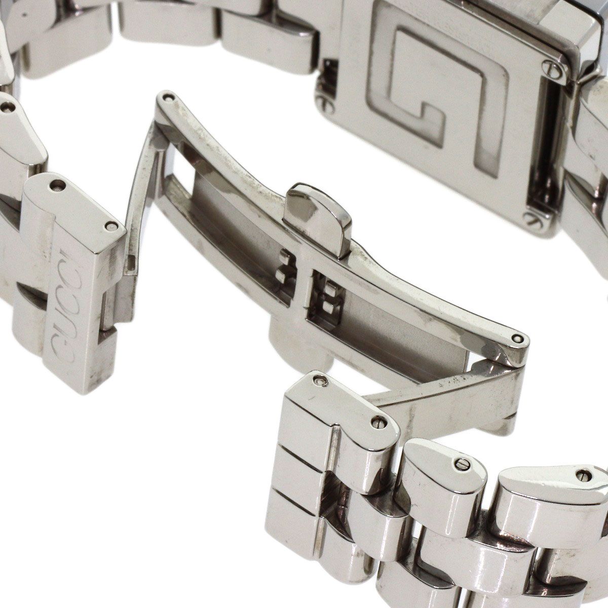 Gucci Square Mirror Watch SS Boys — view 7