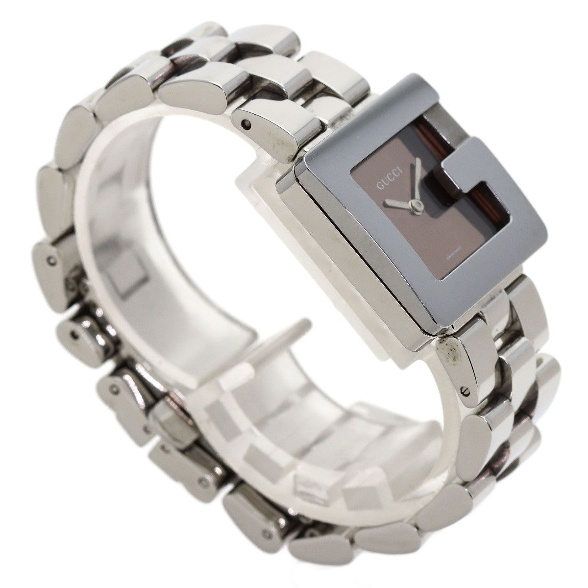 Gucci Square Mirror Watch SS Boys — view 2