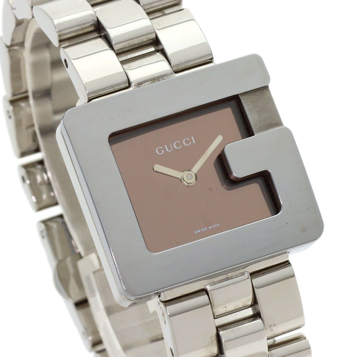 Gucci Square Mirror Watch SS Boys — view 4
