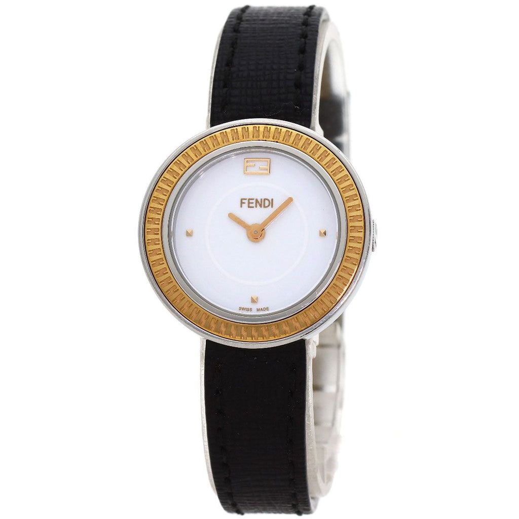 Fendi My Way Watch SS Leather