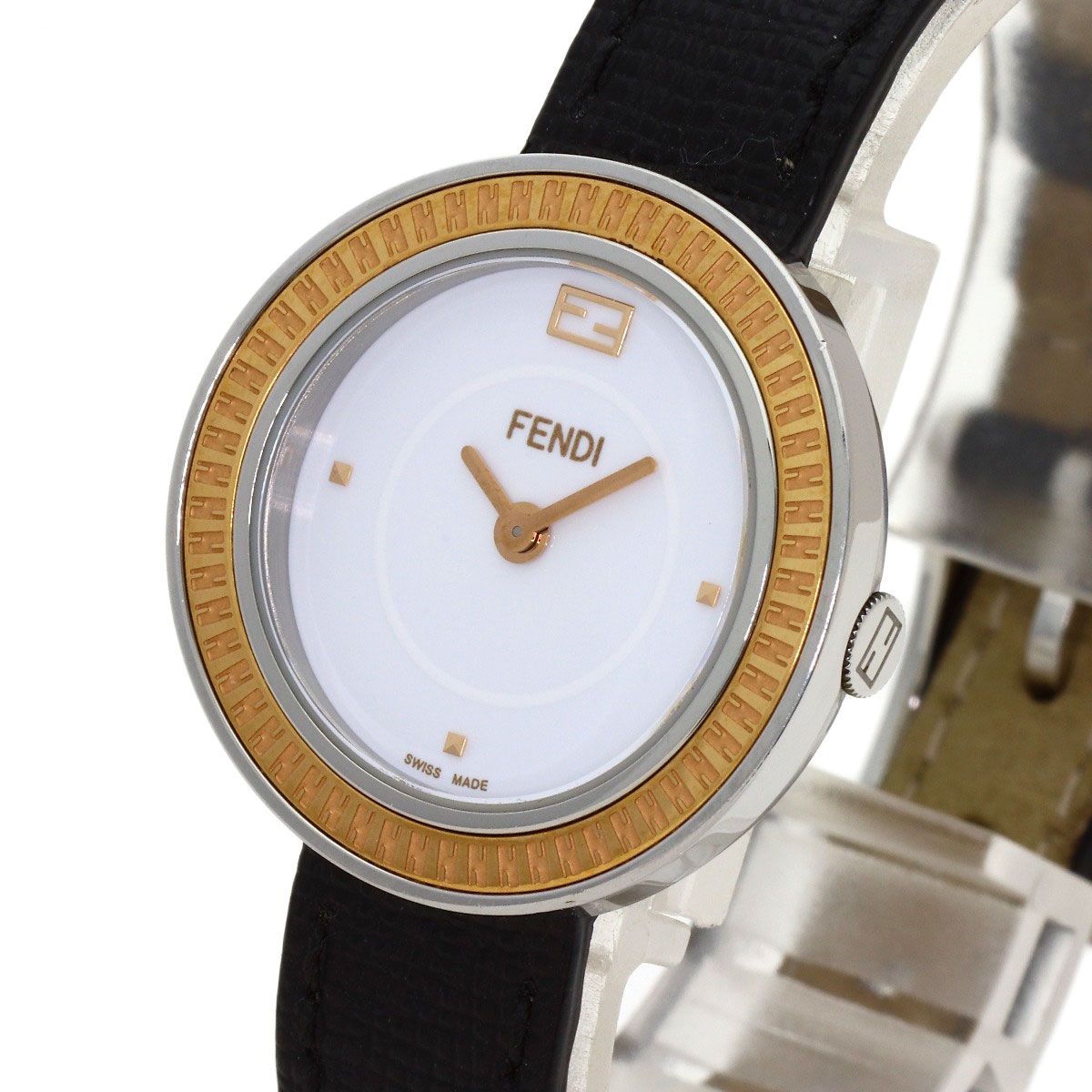 Fendi My Way Watch SS Leather — view 3