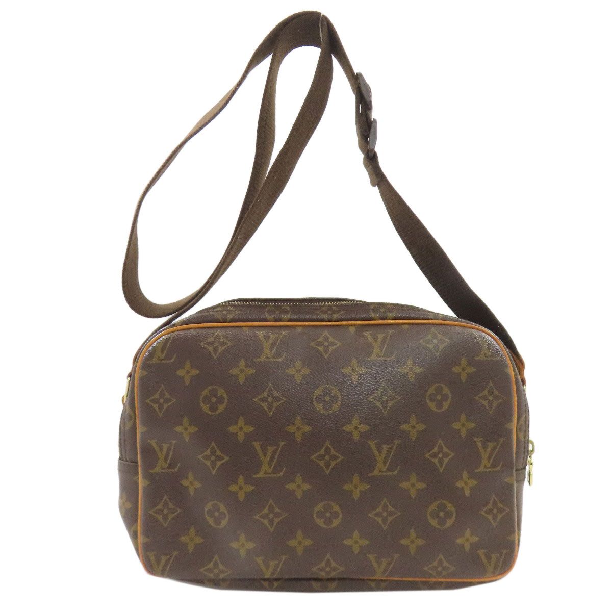 Louis Vuitton Reporter PM Shoulder Bag Monogram Canvas — view 2
