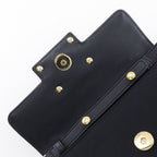 Gucci Broadway Square 2-Way Clutch Cotton Rhinestone Black — view 8