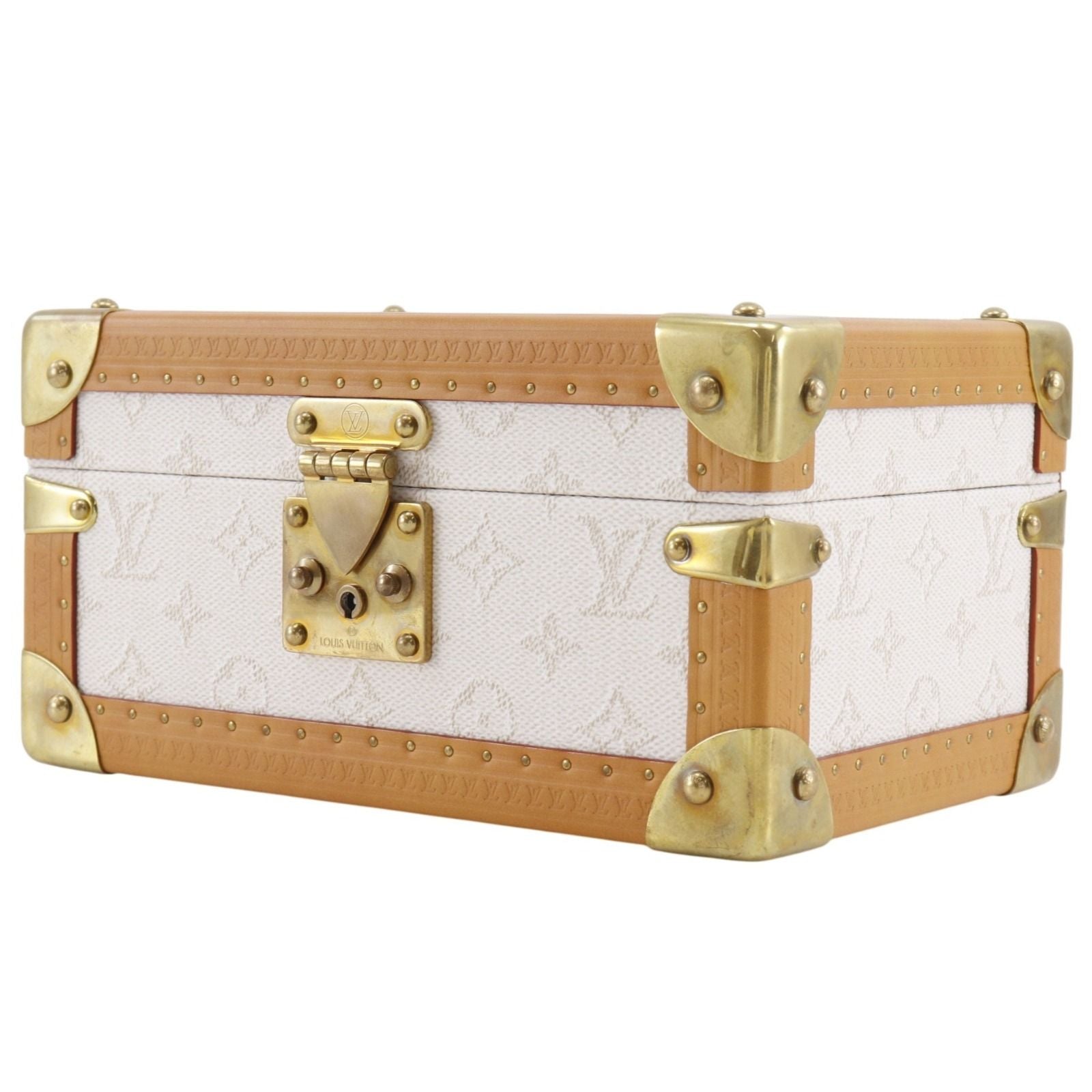Louis Vuitton Coffret Resor 24 Monogram Heritage White Case Shoulder — view 2