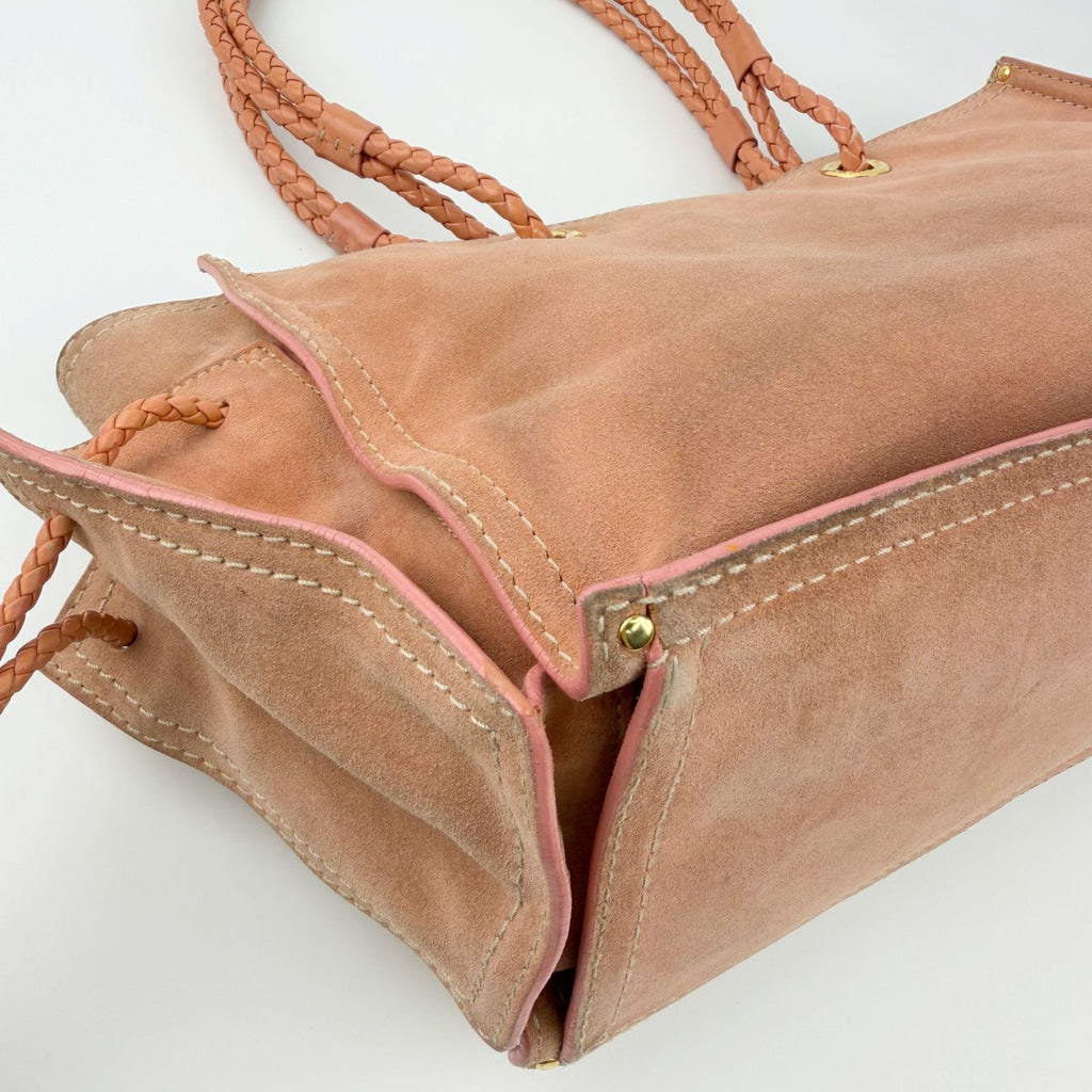 Loewe Anagram Tote Pink — view 9