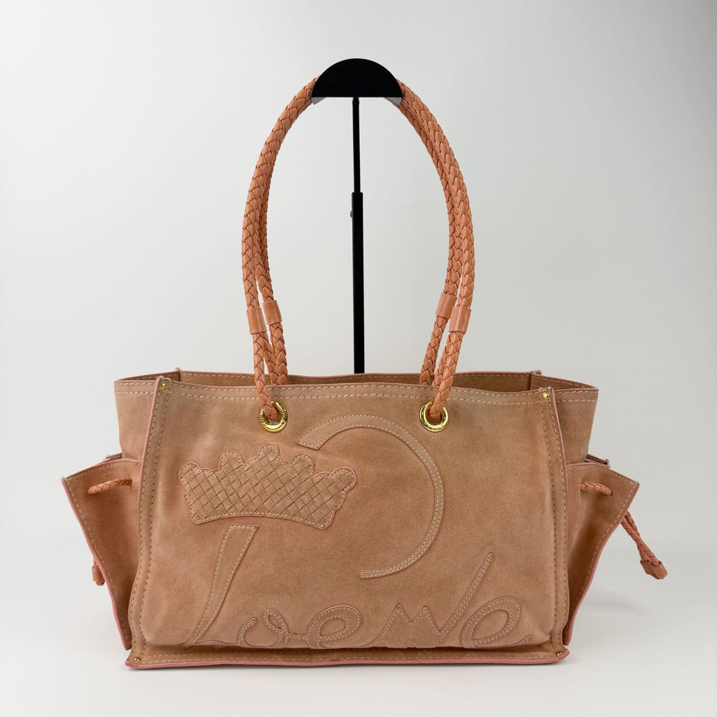 Loewe Anagram Tote Pink — view 2