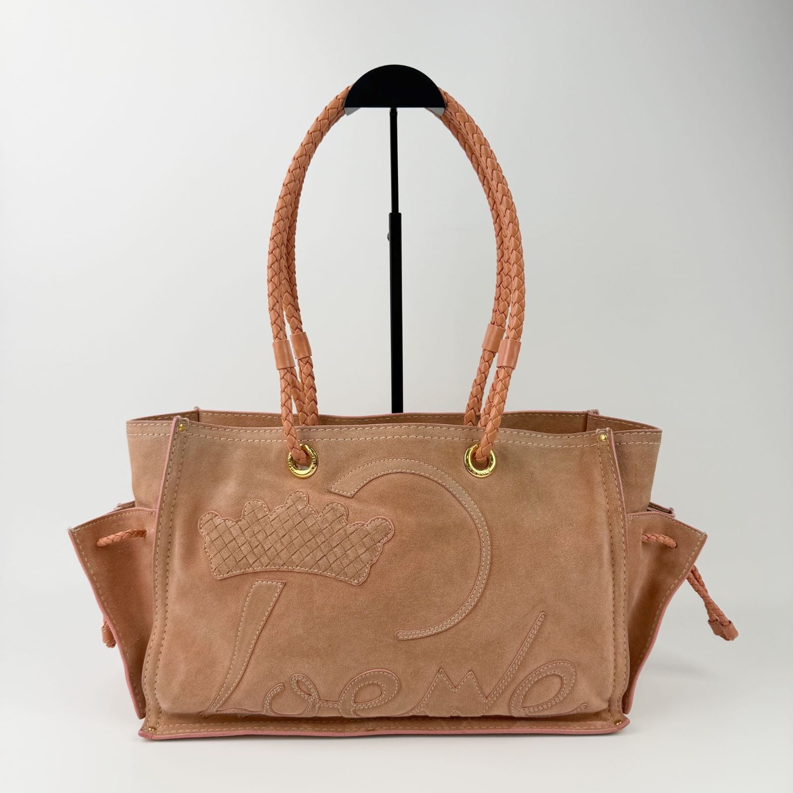 Loewe Anagram Tote Pink — view 2