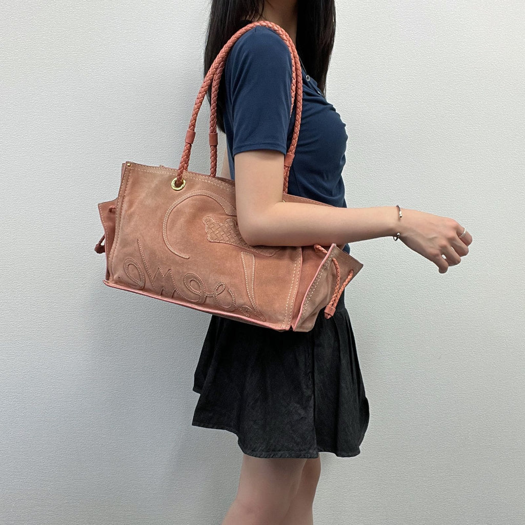Loewe Anagram Tote Pink