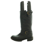 Fendi Engineer Boots Middle Short Leather 38 Black SS