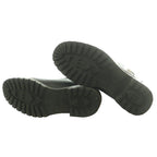 Fendi Engineer Boots Middle Short Leather 38 Black SS — view 6