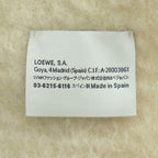 Loewe Anagram Mohair Scarf Shawl Fringe Ivory SS — view 5