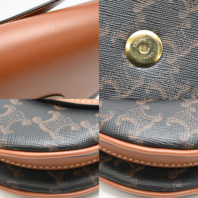 Celine Shoulder Bag Gray — view 7