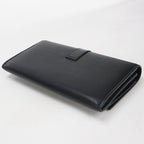 Saint Laurent Large Flap Wallet Line Bifold Leather — view 2