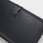 Saint Laurent Large Flap Wallet Line Bifold Leather — view 7