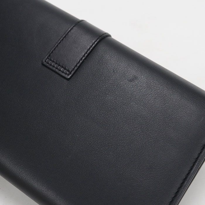 Saint Laurent Large Flap Wallet Line Bifold Leather — view 7