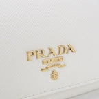 Prada Saffiano Multicolor Wallet Bifold Half — view 5
