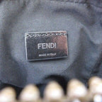 Fendi Baguette Phone Folder Shoulder Bag Crossbody Khaki — view 8
