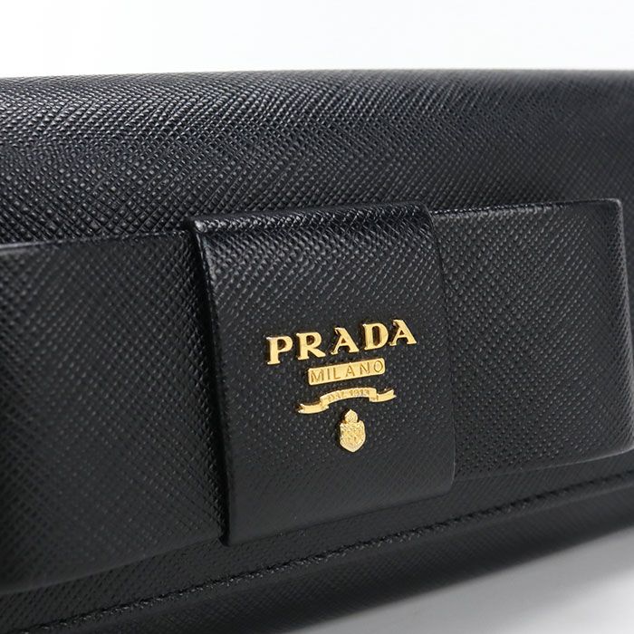 Prada Saffiano Leather Wallet Bifold Calf — view 8