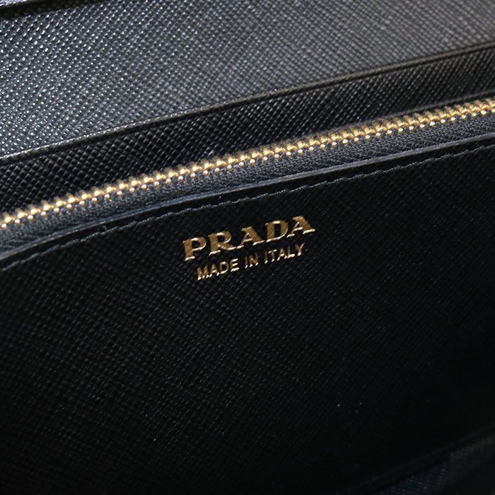 Prada Saffiano Leather Wallet Bifold Calf — view 6