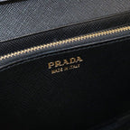 Prada Saffiano Leather Wallet Bifold Calf — view 6
