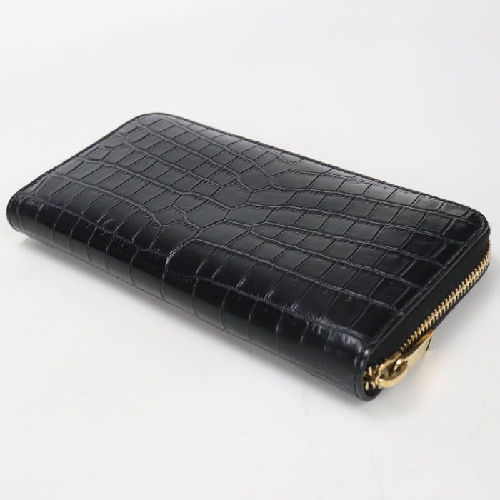 Saint Laurent Zip Around Wallet Cassandra Round Zip Calf — view 2