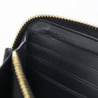 Saint Laurent Zip Around Wallet Cassandra Round Zip Calf — view 6