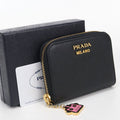 Prada Coin Case Saffiano Robot 1 268 Purse Calf
