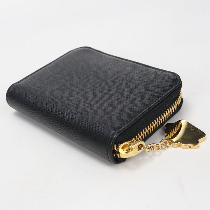 Prada Coin Case Saffiano Robot 1 268 Purse Calf — view 2