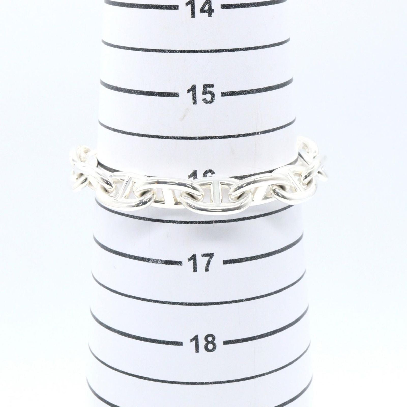 Hermes Bracelet Chaine D'ancre MM 15 Pieces 16 cm 925 Sterling Silver — view 5