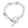 Hermes Bracelet Chaine D'ancre MM 15 Pieces 16 cm 925 Sterling Silver
