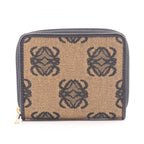 Loewe Coin Case Anagram Beige Black Canvas