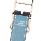 Hermes Belt Easy Hapi 3 Noir Blue Jean Calf — view 4