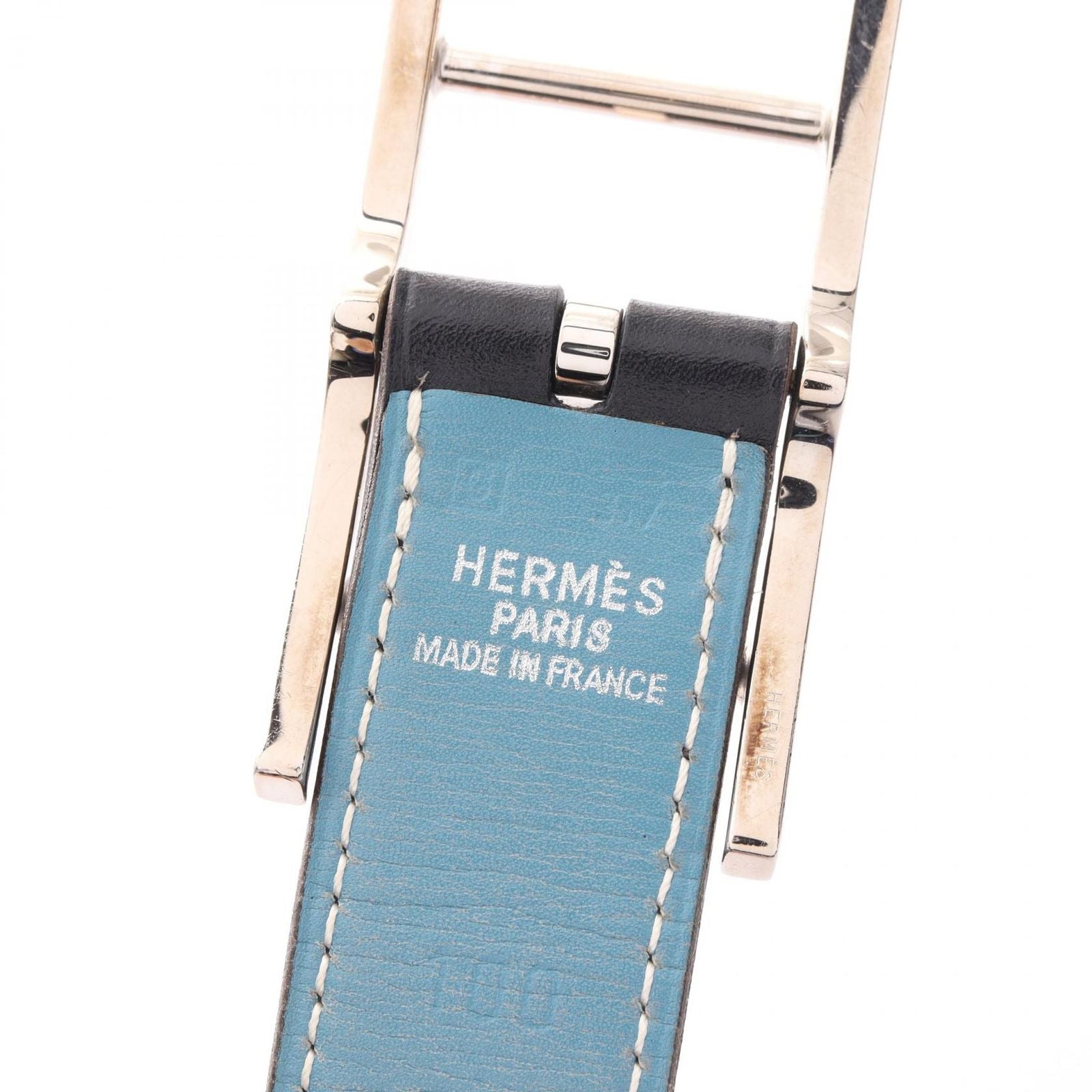 Hermes Belt Easy Hapi 3 Noir Blue Jean Calf — view 4
