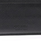 Prada Bifold Wallet Saffiano Bicolo Black Leather — view 4