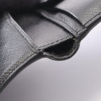 Prada Bifold Wallet Saffiano Bicolo Black Leather — view 9